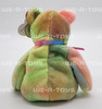 Ty Beanie Baby I Love Denver the Bear Tie Dye Plush 2004