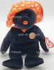 Ty Beanie Baby Pocus the Bear Halloween Plush BBOM October 2005