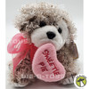 Ty Beanie Baby Snookums the Dog Holding Heart Plush 2005