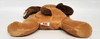 Ty Pillow Pals Woof the Dog with Champagne Colored Ribbon Plush