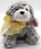 Ty Beanie Baby Ramble the Dog Plush BBOM August 2005