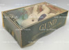 Gund Christmas Collectible 1991 White Bear 9 Inch Teddy Bear Plush With Scarf