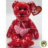 Ty Beanie Baby Kiss-Kiss the Bear Plush 2005