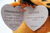 Ty Beanie Buddy Garfield the Cat Plush 2007 Version