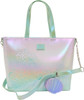 The Little Mermaid Ariel, Flounder, and Sebastian Tote Bag Loungefly