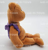 Ty Beanie Baby Books the Bear Back to School Purple Backpack Version Plush