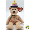 Ty Beanie Baby Happy Birthday the Bear Plush 2006
