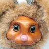 Robert Raikes Dottie Plush Easter Rabbit Brown With Wooden Face Applause 1992