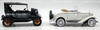 National Motor Museum Vehicles Set 1924 Model T Touring 1932 Model 18 Cabriolet