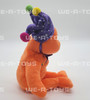 Ty Beanie Baby Happy Birthday the Bear with Jester Hat Plush 2005