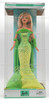Birthstone Collection August Peridot Barbie Doll Blonde 2002 Mattel C5326