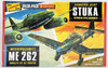 Junkers Ju 87 Stuka German Dive Bomber & Messerschmitt ME 262 Model Kit 00760