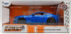 BigTime Muscle 2024 Ford Mustang Dark Horse Blue DieCast Vehicle 2025 Jada 53003