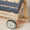 Hearth & Hand with Magnolia Wooden Toy Wagon Gray Natural NEW