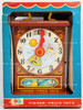 Fisher Price Musical Tick-Tock Clock 1962 No. 997 WORKS