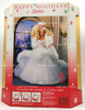 Happy Holidays 1989 Barbie Special Edition Doll w Snowflake Ornament Mattel 3523