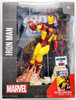 Marvel Iron Man Figure Scene and Comic Book Issue #256 McFarlane Toys 14798