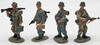 King & Country WWII German Army Four Panzer Grenadiers on Patrol WS27