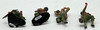 King & Country Original Toy Wounded Soldiers Military Miniatures Set of 4 DD28