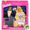 Barbie and Ken Great Date Fashions Easy to Dress 1996 Mattel 68588