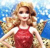 2017 Holiday Barbie Doll Blonde Mattel DYX39