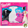 Barbie and Ken Evening Sparkle Fashions Easy to Dress 1995 Mattel 68070
