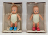 HEbee And SHEbee Doll Set of Two by Horsman 1996 Miniature Replica Series 7329-6