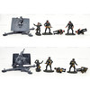 World War II Artillery German 88MM Flak Gun and Crew W Britain Ertl 17246