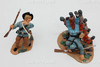 W Britain American Civil War Regiments Confederate Casualties Figurine Set 17291