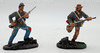 W Britain American Civil War Brother vs Brother The Battle of Franklin Figurines