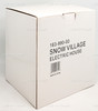 Snow Village Red Electric House Pfaltzgraff with Light 40744