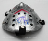 Friday the 13th Jason Mask Ari Lehman Autographed Beckett Witness Silver Version