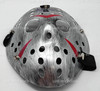 Friday the 13th Jason Mask Ari Lehman Autographed Beckett Witness Silver Version