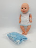 Raffoler Newborn Baby Boy Doll 1989 In Layette Including A Blanket White Version