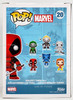 Funko POP Marvel Deadpool with Gun and Sword 20 Bobble Head Vinyl Figure