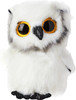 Ty Beanie Boos Austin the Owl White Plush