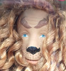 The Wizard of Oz Cowardly Lion Porcelain Doll 2005 Brass Key Keepsakes Item#2114