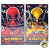 Marvel Studios Deadpool and Wolverine 1/10 Scale Action Figures Lot of 2