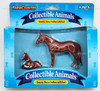 Farm Country Collectible Animals Quarter Horse Stallion with Foal Figures 04130