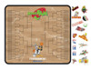 Space Jam 30th Anniversary Dry Erase Tournament Peel and Stick Wall Decals