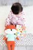 Pearhead Fox Plush and Board Book Gift Set - Frankie the Fox's Birthday
