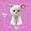 Ty Beanie Boos Amelia the White Cat Plush