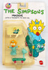 The Simpsons Maggie Figure with 5 Thought Bubbles 1990 Mattel 09086