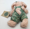 Boyds Bears Kaitlin McSwine Pig Plush JB Bean Series 1985-1998 In Floral Romper