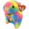Ty Beanie Babies Savanna the Capybara Rainbow Plush