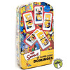 The Simpsons 28 Super-Sized Dominoes in Metal Tin 2003Cardinal Industries 52976