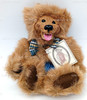 Kimbearly's Originals by A & A Plush Scottie Plush Bear # 19052 In Denim Overall