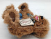 Kimbearly's Originals by A & A Plush Scottie Plush Bear # 19052 In Denim Overall