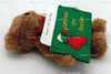 Boyds Bears Nicky Mini Plush Brown Bear & Christmas Gift Card Holder #903600