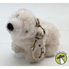 Russ Polar Bear Mini Plush Bear Keychain White Item No. 100881